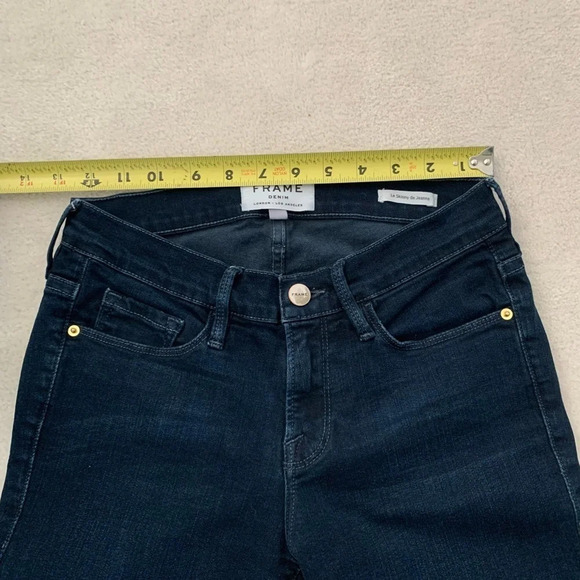 Frame Le Jeans Skinny De Jeanne Jeans Dark wash size 26 - Picture 5 of 16